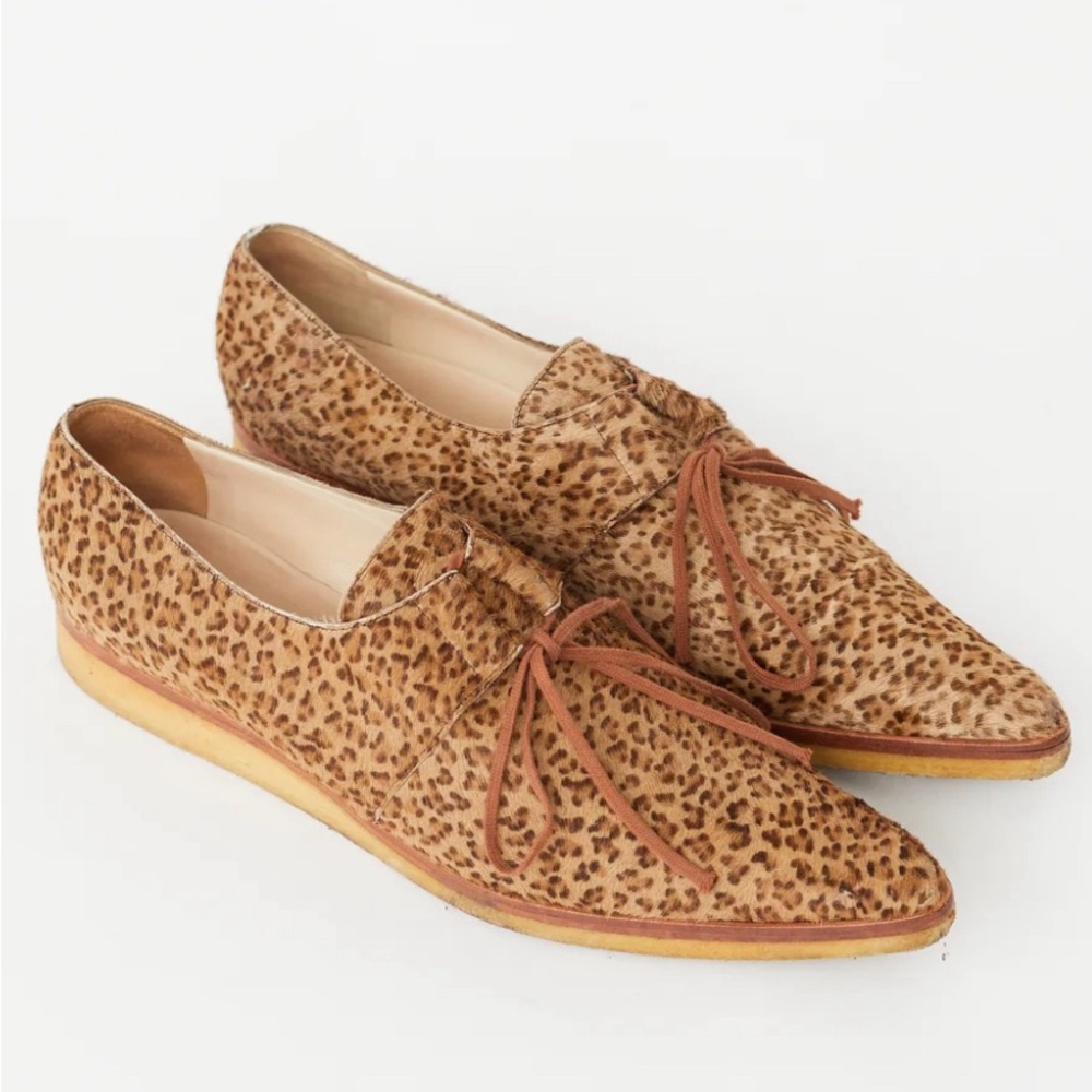 Bottega veneta vintage pony hair shoes 7.5